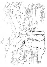 All rights belong to their respective owners. Buck And John Thornton In The Open Valley Coloring Pages Call Of The Ancestors Coloring Pages Colorings Cc