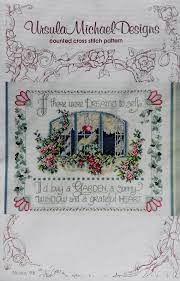 There are also free charts for you to stitch or sample! Ursula Michael Designs Dreams To Sell Counted Cross Stitch Pattern Chart Cross Stitch Cross Stitch Patterns Counted Cross Stitch Patterns