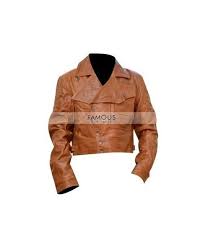 Buy Online Howard Hughes Leonardo Dicaprio The Aviator Brown Leather Jacket Famous Movie Jackets Famous Movie Jackets Leather Jacket Brown Leather Jacket Leather Jacket Men