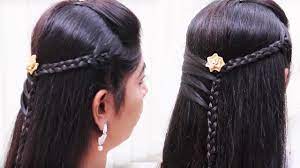 Pin By Suman Orange On Hair Style Videos Easy Hairstyles Hair Styles Long Hair Styles