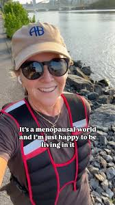 It's a peri and menopausal world and I'm happy to be living in it