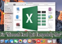 Follow The Given Fixes And Get Rid Of Microsoft Excel Quit Unexpectedly Mac Error For Excel 2016 And 2011 Both Manual And Au Microsoft Excel Excel Microsoft