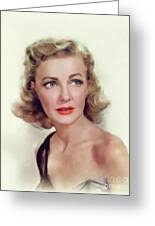 Virginia Grey, Movie Legend #1 Painting by Esoterica Art Agency