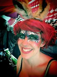 Devi, Aurora, & Bast all painted up by Chor Boogie for Belle SF Magazine.  Photo by David Oliver.