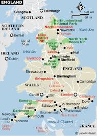 Angleterre is situated east of bissy. England Map England