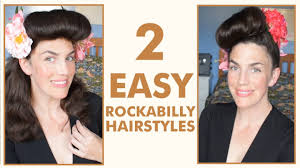 Nowadays even women with short hairstyle it this way, like pink and rihanna. Pin Up Rockabilly Hair Minimum Effort Maximum Impact Youtube