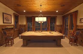 Knotty Pine Ceiling The Texture Adds Warm Knotty Pine Ceiling Berber Broadloom Leather Cabin Decor Family Living Rooms Wooden Ceilings