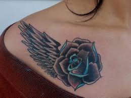 Black And Blue Roses Tattoo Pic Of Blue Roses And Gray Waves Tattoo Blue Rose Tattoo Crazy Tattoos Crazy Tattoos With Images Blue Rose Tattoos Rose Tattoo Design Flower Tattoo Shoulder