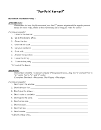 Commands Sp Iv Verb Practice Spanish Commands Practices Worksheets