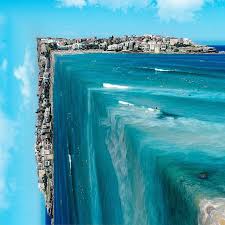 Staggering And Dizzying Folded Landscapes Photo Manipulation Landscape Landscape Photography Dream Landscape