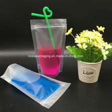 Maybe you would like to learn more about one of these? China Plastic Clear Drink Pouches With Straw No Leakage Drink Reusable Juice Bags Stand Up Disposable Drink Pouch Smoothie Bag Bpa Free China Reusable Drink Pouches Clear Window