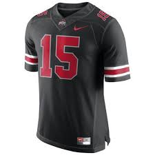 15 Ohio State Buckeyes Nike Black Pack Limited Plus Football Jersey Black Ohio State Jerseys Ohio State Outfit Ohio State Buckeyes