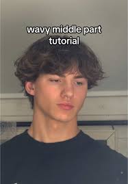 How to Create a Middle Part Hairstyle with Sea Salt Spray