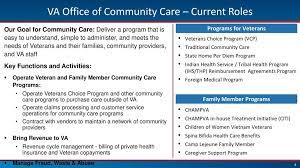 The coverwise customer services can easily be contacted at the coverwise insurance contact number 0190 325 5650 for any of the questions about you are needed to inform the coverwise travel insurance customer service department either via the coverwise contact email email protected or. Veterans Health Administration Community Care Overview Ppt Download
