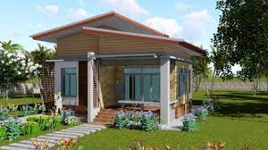 Not all two bedroom house plans can be characterized as small house floor plans. Small Yet Functional Modern Style 2 Bedroom Small House House And Decors
