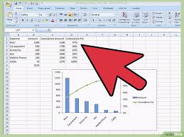 cara membuat diagram pareto menggunakan ms excel 2010 wikihow