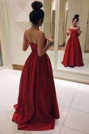 Simple Prom Dress Long Prom Dresses Graduation Party Dresses Formal Dress For Teens Bpd0 Simple Prom Dress Long Prom Dresses Ball Gown Red Satin Prom Dress