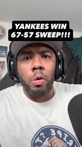 YANKEES WIN (67-57) SWEEPPPPP HOW SWEEP IT ISS!!!!!! Take the offday now be  merry! #yankees #repbx