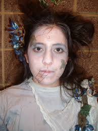 Macbeth Witch Costume and Makeup