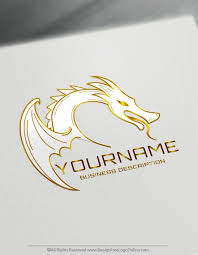 Online Dragon Logo Maker Fire Dragon Symbol Logo Design Ideas Logo Design Free Templates Logo Design Free Logo Design Template