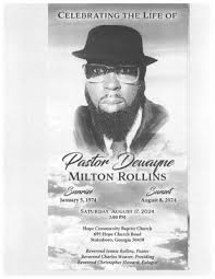 Pastor Dewayne Milton Rollins"