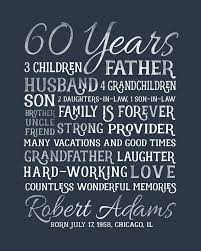 Give them something special to commemorate their 60th birthday with this fancy necklace. Birthday Gift For Dad 60th Birthday 60 Year Old Dad Father Etsy Dad Birthday Gift Gifts For Dad 60th Birthday
