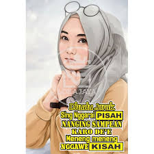 Penjelasan lengkap seputar gambar kartun muslimah bercadar, syari, cantik, lucu, keren, sedih, sahabat, berkacamata (terbaru 2019). Cewek Hijab