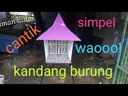 Tak hanya menjadi salah satu solusi bagi rumah minimalis atau yang berukuran tak terlalu besar untuk tetap mendapatkan wilayah khusus menerima tamu, tapi juga desain minimalis memang mampu. Kandang Burung Membuat Kandang Burung Beo Youtube
