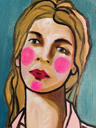 tall girl Painting by Chris Ingraham