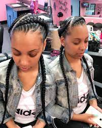 Pocahontas Braids Braidbarbiegang Two Braid Hairstyles Feed In Braids Hairstyles Two Braids Hairstyle Black Women