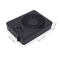 8-calowy ultracienki pod siedzeniem samochodowym Aktywny subwoofer Głośnik  basowy Car Audio 600 W z akcesoriami