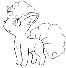 You might also be interested in coloring pages from generation i pokemon category. Vulpix Coloring Pages Coloring Home