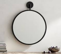 Mirror has 5 cm round brushed frame. 10 Large Round Mirrors You Will Love Domestically Blissful