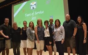 CONGRATULATIONS! 25 Years of Service! Thank you! Donald Wheeler, William  Mason; Lisa Lazzara, Woodmont; Cherylyn Torrisi, Woodmont; Kimberly  Gorman-Caravello, Valley View; Tracy Stewart, Valley View; Kimberly  DeMaria, Valley View; Mary Margaret Bitterle,