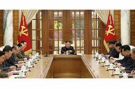Armed with an accordion, guitar and a set of drums, the uniformed women sing and dance for the despot as he sits behind a desk. Jq6ooopa9xlrnm