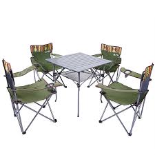 Check spelling or type a new query. Hewolf Lengthened Version 5 Pcs Camping Table Chairs Set Folding Table Set Portable Comfortable Picnic Chairs Tables Outdoor Beach Travel Green