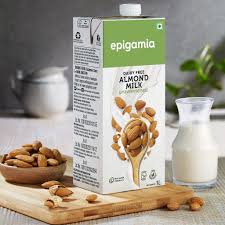Blue diamond almond breeze unsweetened almondmilk. Almond Milk Unsweetened 1 Ltr Epigamia