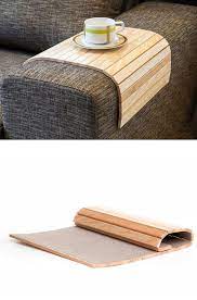 Kaffeetablett Der Anderen Art Bei Uns Finden Sie Vielfaltige Produkte Zur Inneneinrichtung Und Dekoration Von Haus Sofa Arm Table Natural Sofas Unique Sofas