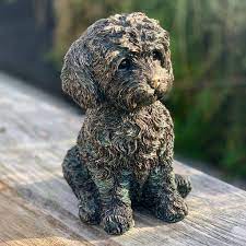 Shop our best selection of dogs garden statues to reflect your style and inspire your outdoor space. Labradoodle Puppy Ornament By London Garden Trading Notonthehighstreet Com