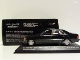 Mercedes Benz 600 Sel W140 Black 1 43 400035400 Minichamps Diecast Model Car Scale Model For Sale