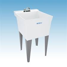 This item:mustee 93.600 laundry tub faucet, chrome $60.78. Mustee 19cft Utilatub Combo Laundry Tub Faucet Cover S Lines P Trap