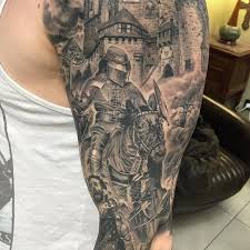 I would like to do your custom tattoo designs choose body area. Pin By Billy Blacker On Tattoo Ideas Medieval Tattoo Knight Tattoo Sleeve Tattoos