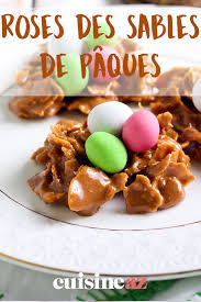 Roses Des Sables De Paques Recette En 2020 Alimentation Sables Paques