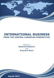 I've already made my mind up. Pdf International Business From The Central European Perspective