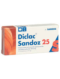 Diclac Sandoz Cpr Pell 25 Mg 10 Pce