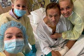 A moscow court sent russian opposition leader alexey navalny to prison for more than two and a half years on tuesday, prompting protests across the country. Alexei Navalny Releases Photo From Hospital Bed After Nerve Agent Poisoning Georgia Public Broadcasting