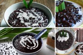 Bubur Pulut Hitam Rasa Manis Berlemak Paling Sedap Kenyang Dibuatnya Tau