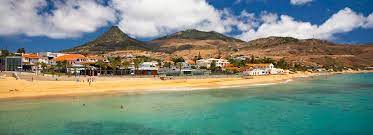 Porto santo island is a portuguese island 43 kilometres (27 mi) northeast of madeira island in the north atlantic ocean; Porto Santo Vielleicht Das Letzte Europaische Inselparadies