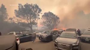 Man and his father-in-law make harrowing escape from California wildfires