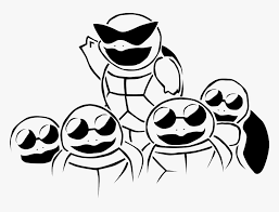 Download and print these other, pokemon squirtle coloring pages for free. Squirtle Squad Coloring Page Hd Png Download Kindpng